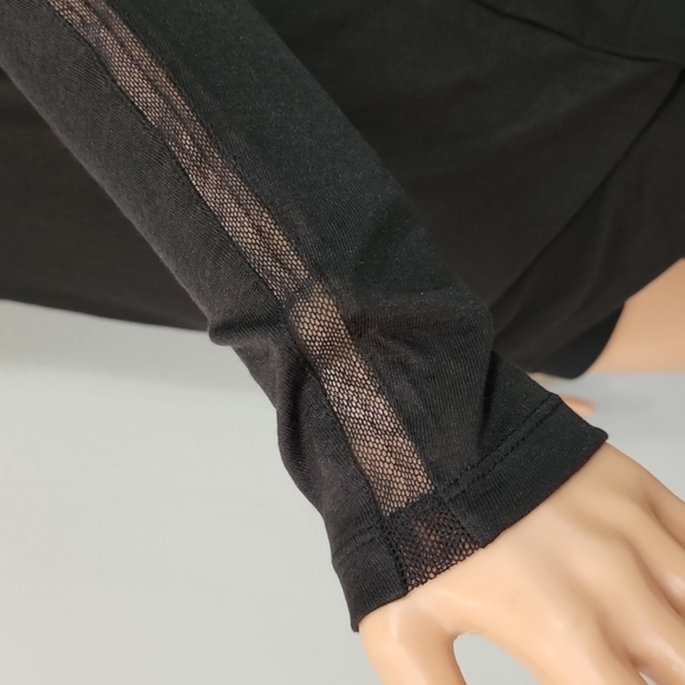 Vince top black Dolman long sleeve rayon Size XS NWT - Picture 7 of 11